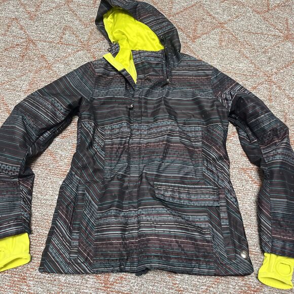 BURTON Women's Hooded Dryride Dante Snowboard Jacket Winter Season Size Small - Picture 2 of 9